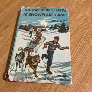 The Happy Hollisters at Snowflake Camp Book